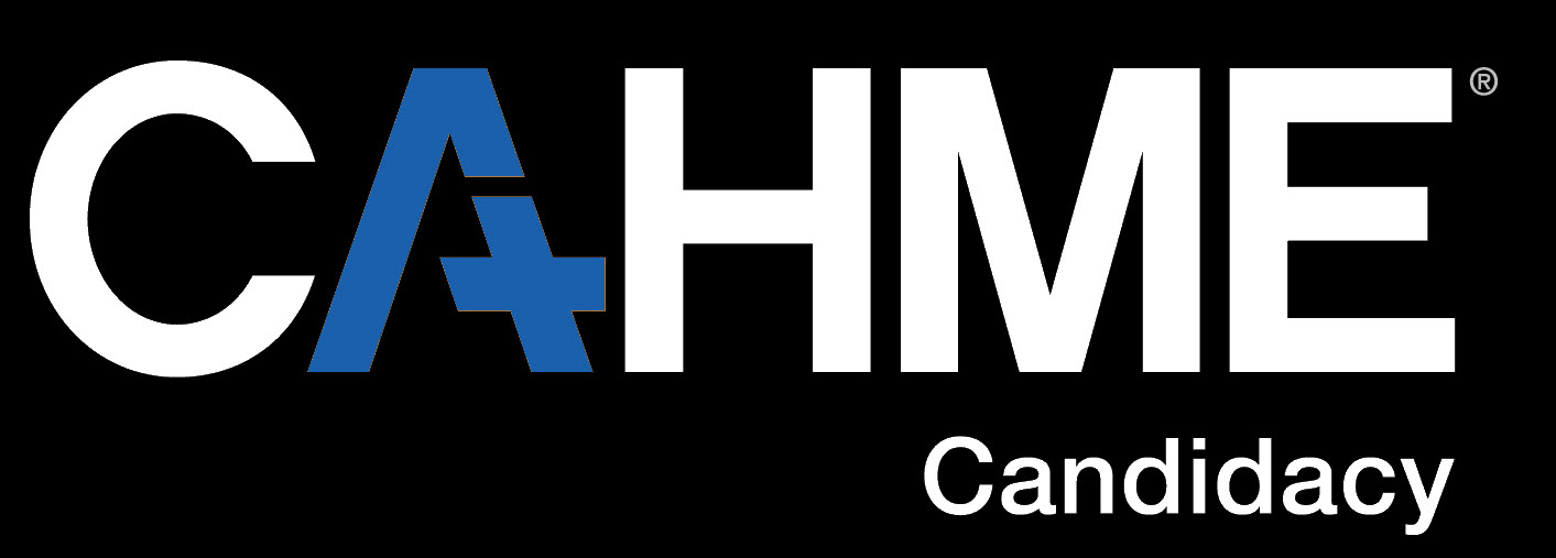 logo for CAHME organization candidacy