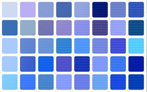  illustration of a series of blue squares in a grid pattern