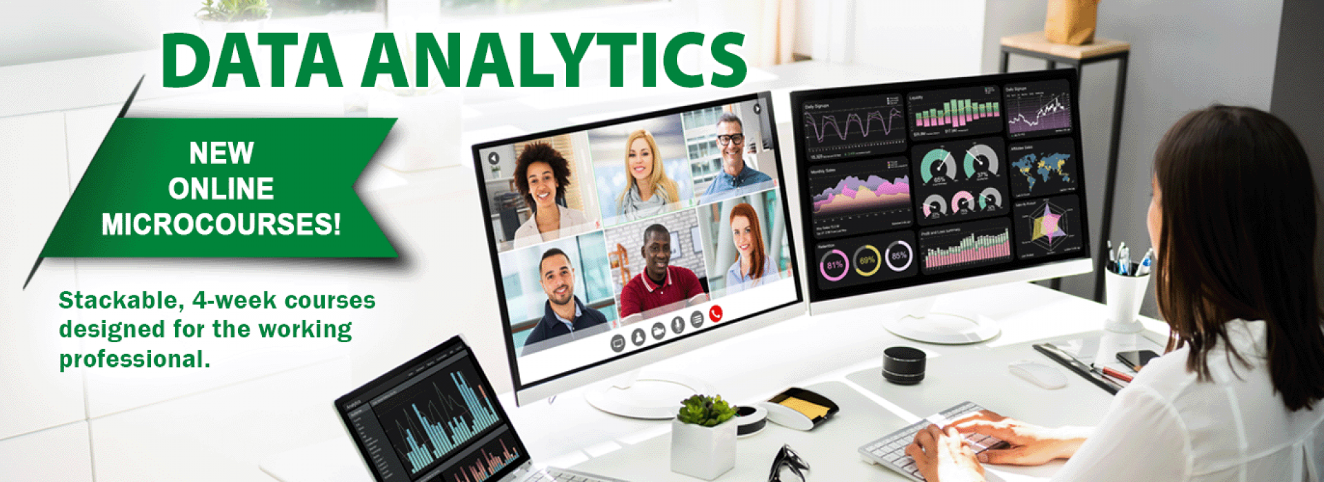 Data Analytics with new Microcourses