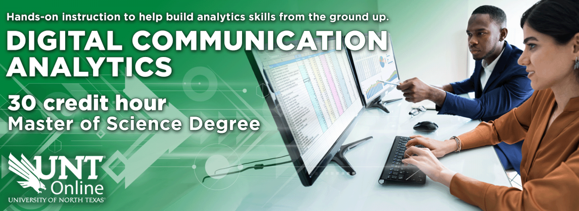 Digital Communication Analytics 30 Credit hour Master of Science Degree