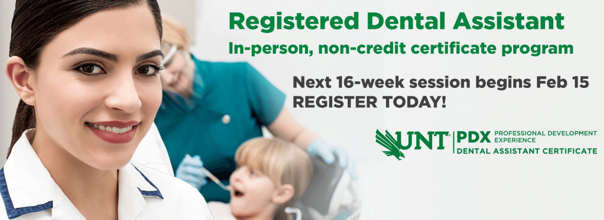 Registered Dental Assistant Certificate program